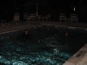 People. In water.